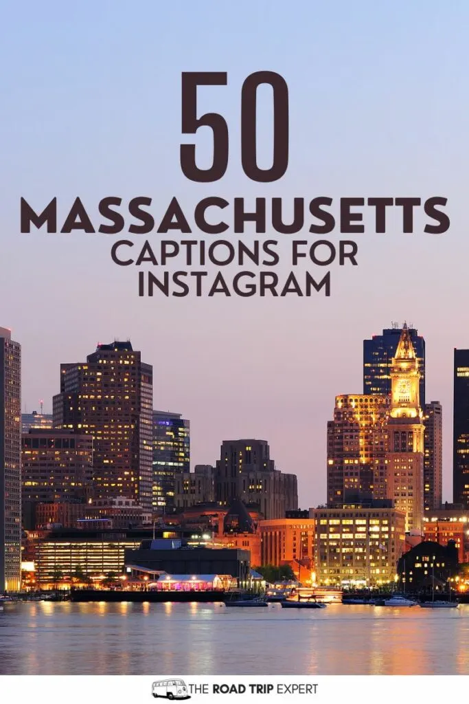 Massachusetts Captions for Instagram pinterest pin
