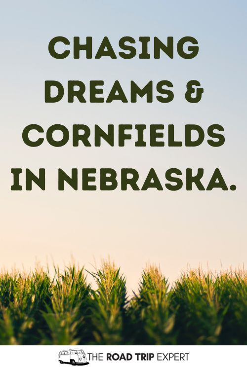 Nebraska Captions for Instagram