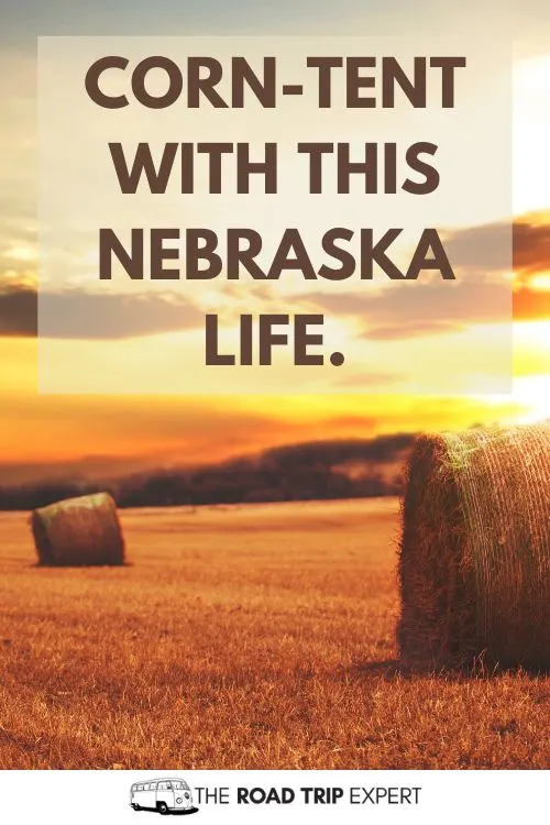 Nebraska Instagram Captions