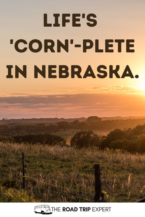 Nebraska Puns for Instagram
