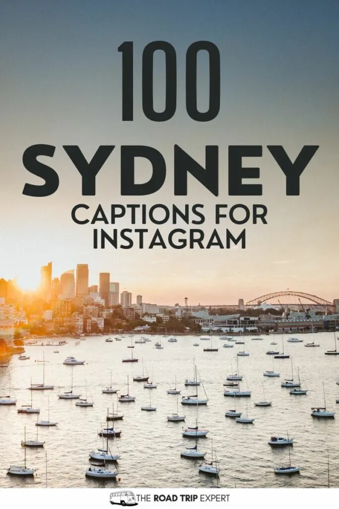 Sydney Captions for Instagram pinterest pin