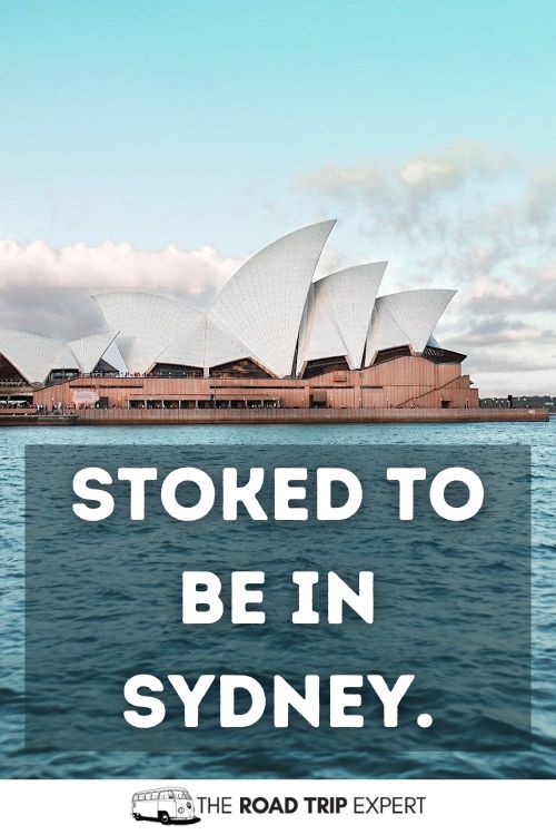 Sydney Instagram Captions