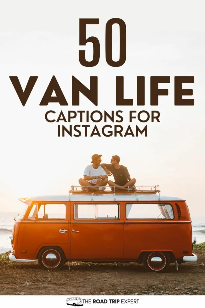 Van Life Captions for Instagram pinterest pin