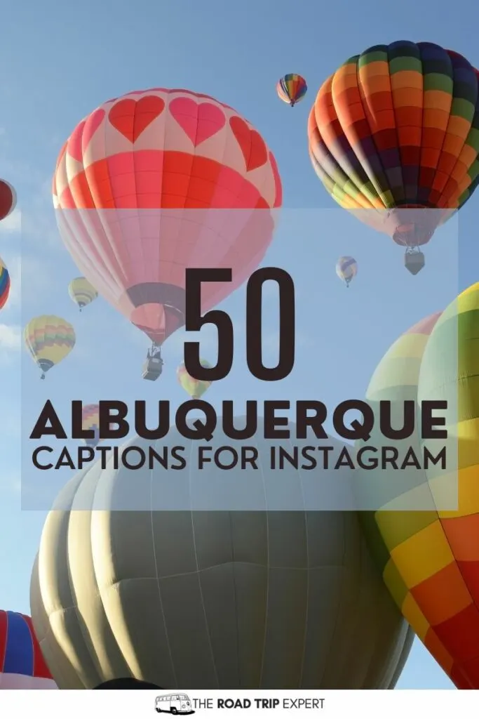 Albuquerque Captions for Instagram pinterest pin
