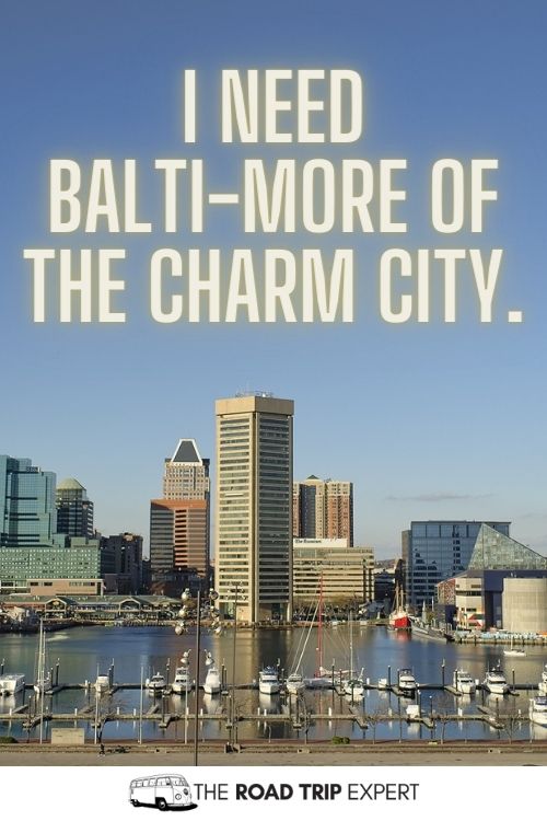 Baltimore Captions for Instagram