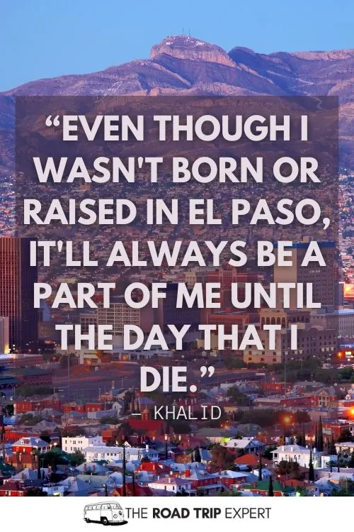 El Paso Quotes for Instagram