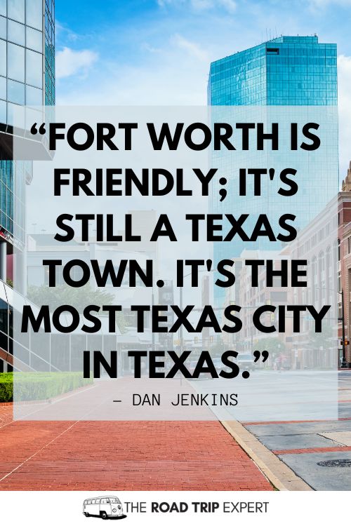 Fort Worth Quotes for Instagram