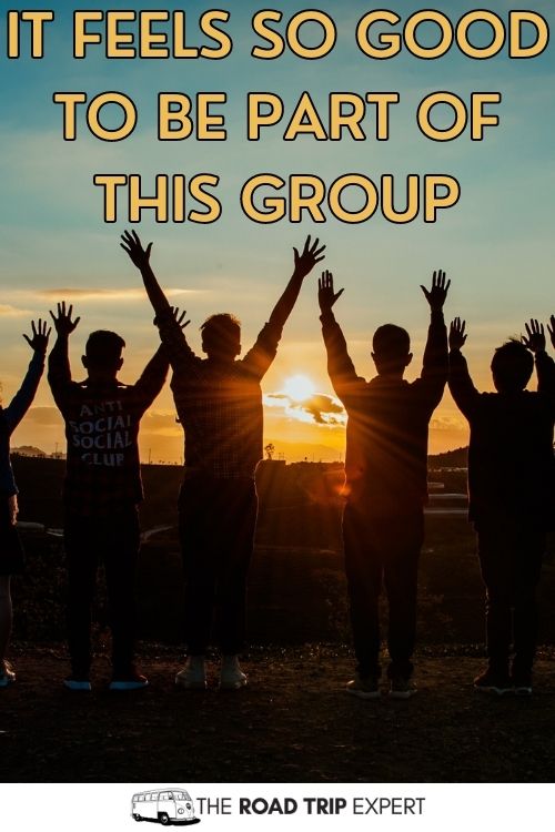Friends group photo captions for Instagram