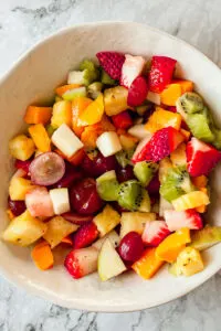 Summer Fruit Salad close up