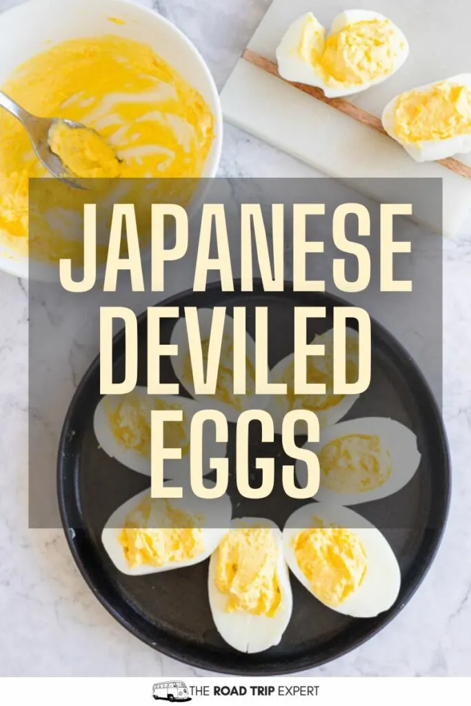 Japanese Deviled Eggs Pinterest pin