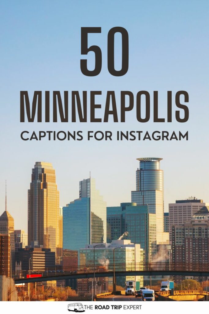 Minneapolis Captions for Instagram pinterest pin