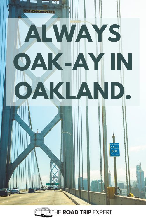 Oakland Puns for Instagram