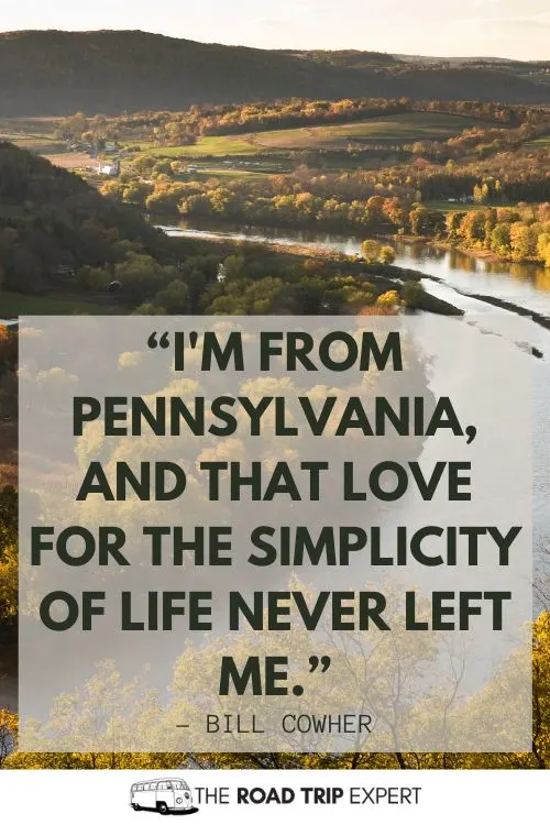 Pennsylvania Quotes for Instagram