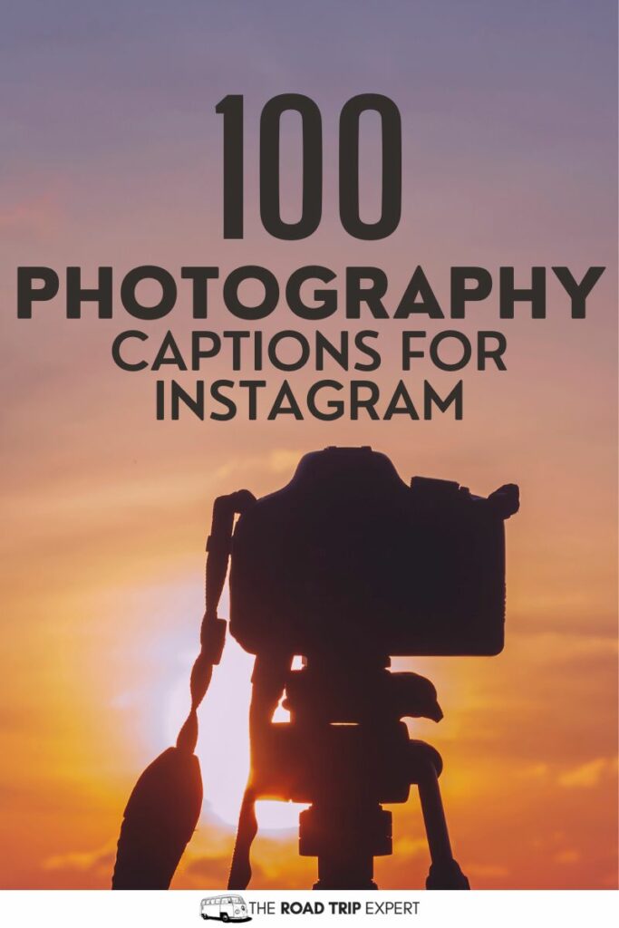 Photography Captions for Instagram Pinterest pin