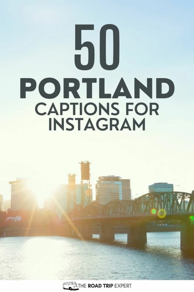 Portland Captions for Instagram pinterest pin