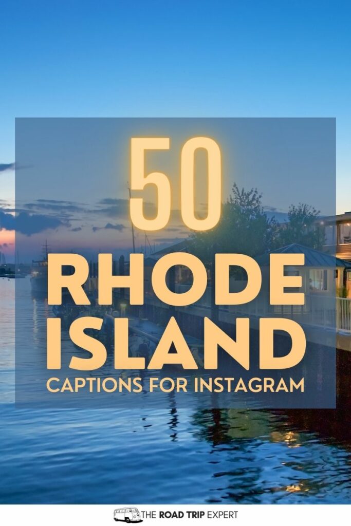 Rhode Island Captions for Instagram pinterest pin
