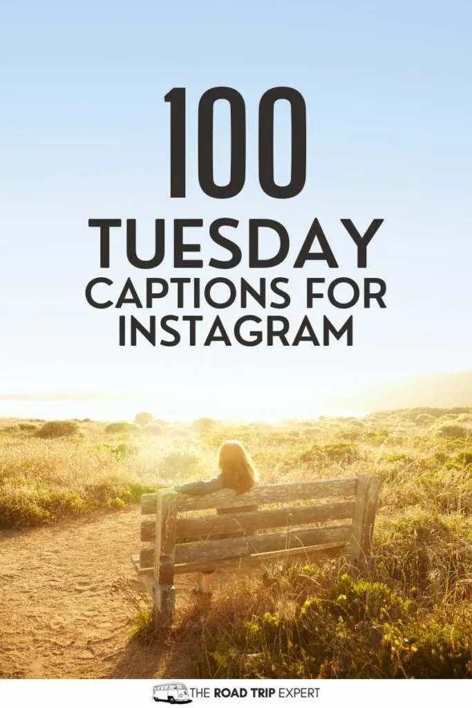 Tuesday Captions for Instagram Pinterest pin