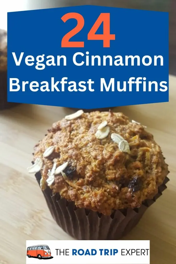 Vegan Cinnamon Breakfast Muffins Pinterest Pin