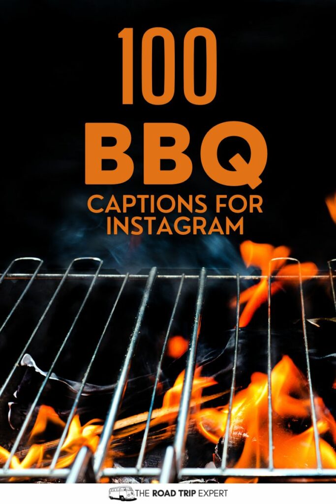 BBQ Captions for Instagram pinterest pin