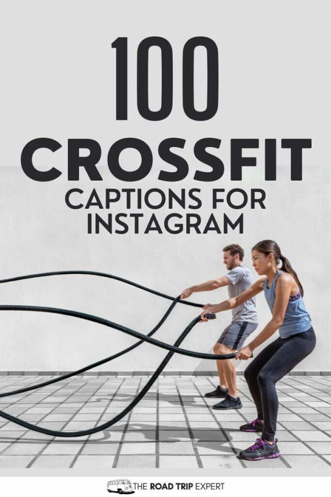 CrossFit Captions for Instagram pinterest pin