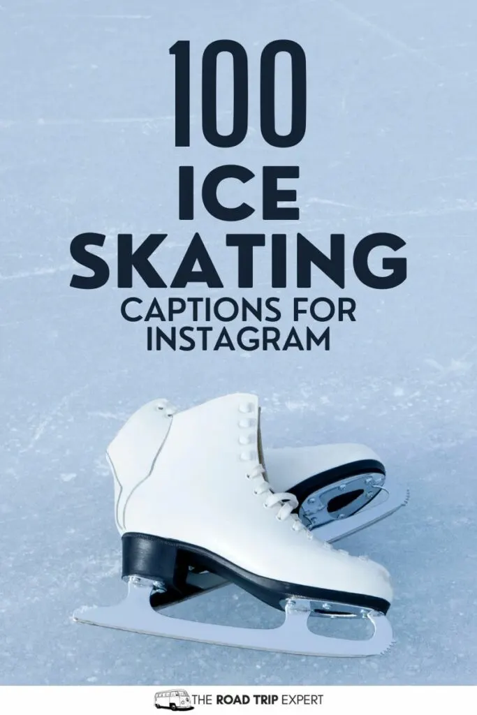 Ice Skating Captions for Instagram pinterest pin