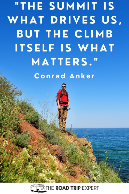 Rock Climbing Quotes for Instagram