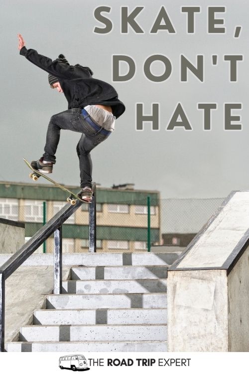 Skateboarding Captions