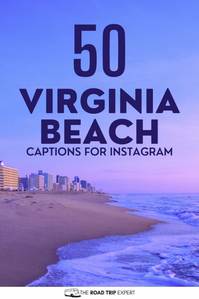 Virginia Beach Captions for Instagram pinterest pin
