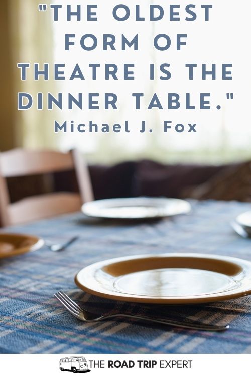Dinner Quotes for Instagram