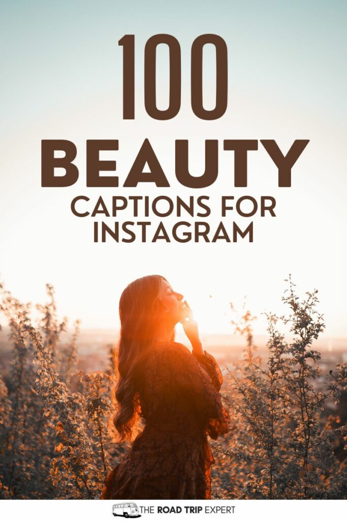 Beauty Captions for Instagram pinterest pin