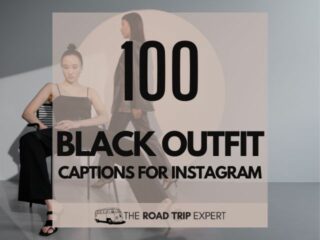Black Outfit Captions for Instagram featured image