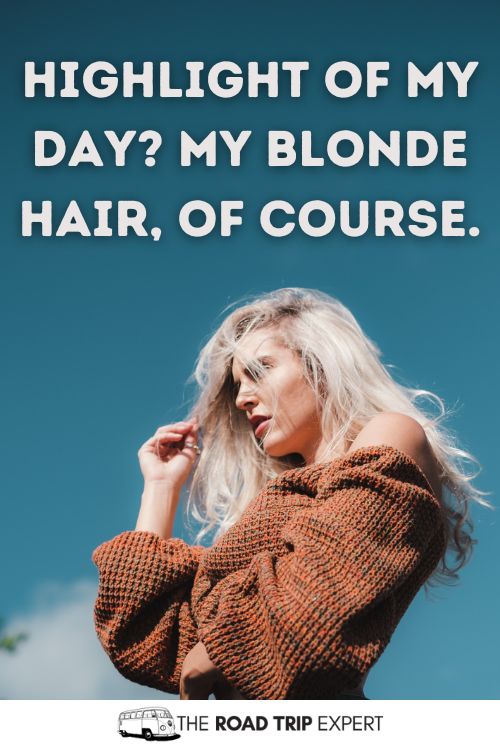 Blonde Captions