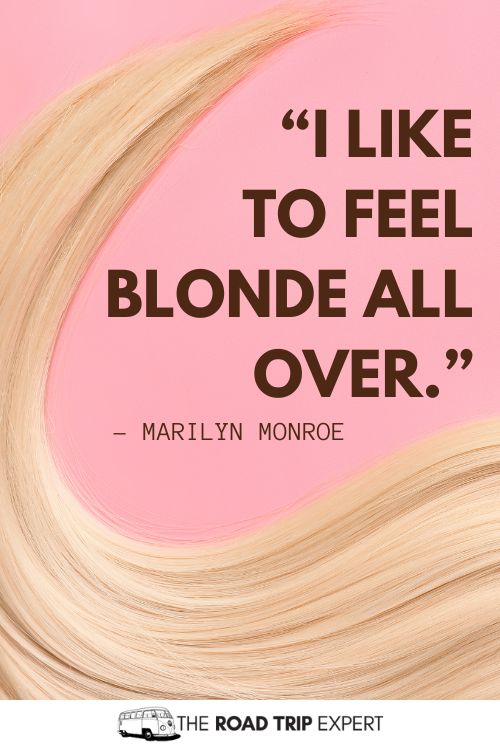 Blonde Quotes for Instagram