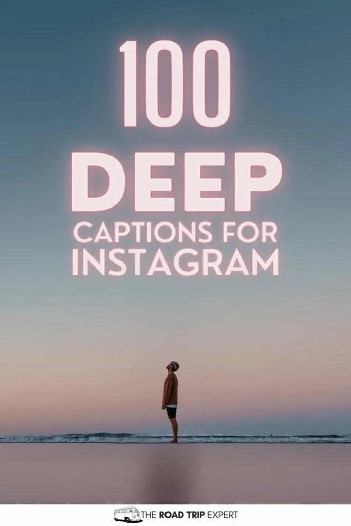 Deep Captions for Instagram pinterest pin