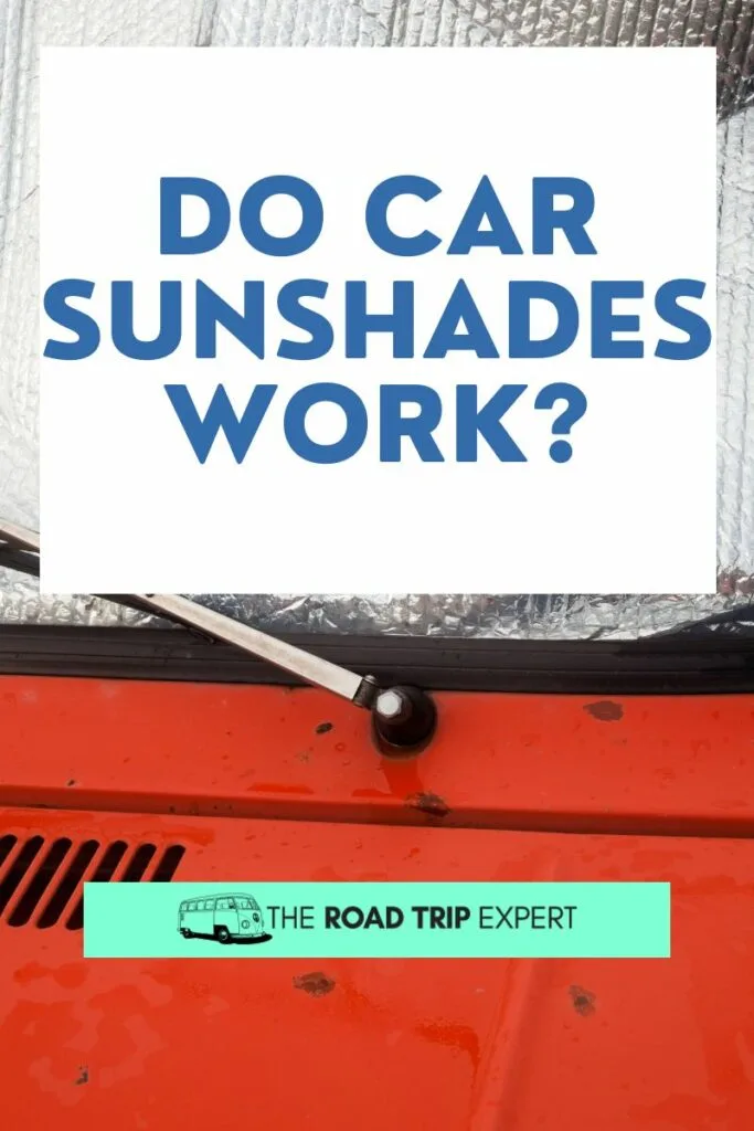Do Car Sunshades Work Pinterest pin