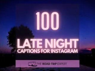 Late Night Captions for Instagram featured image