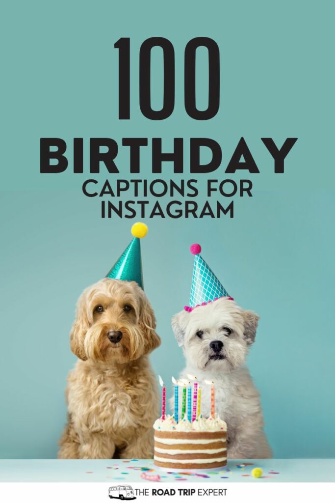 Birthday Captions for Instagram pinterest pin