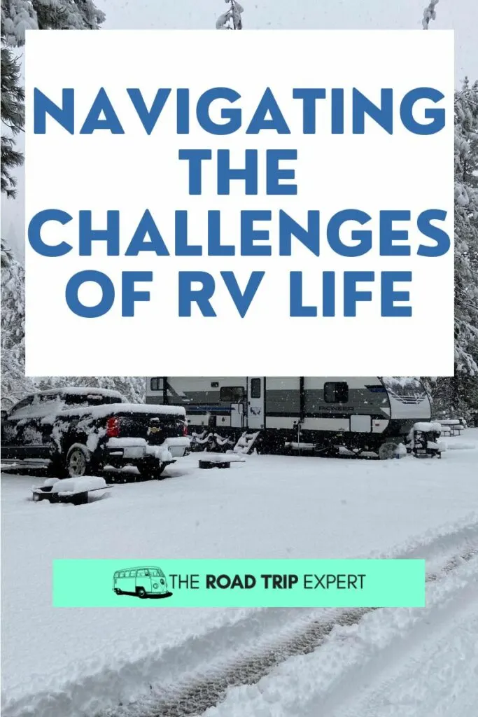 Navigating The Challenges Of RV Life Pinterest pin