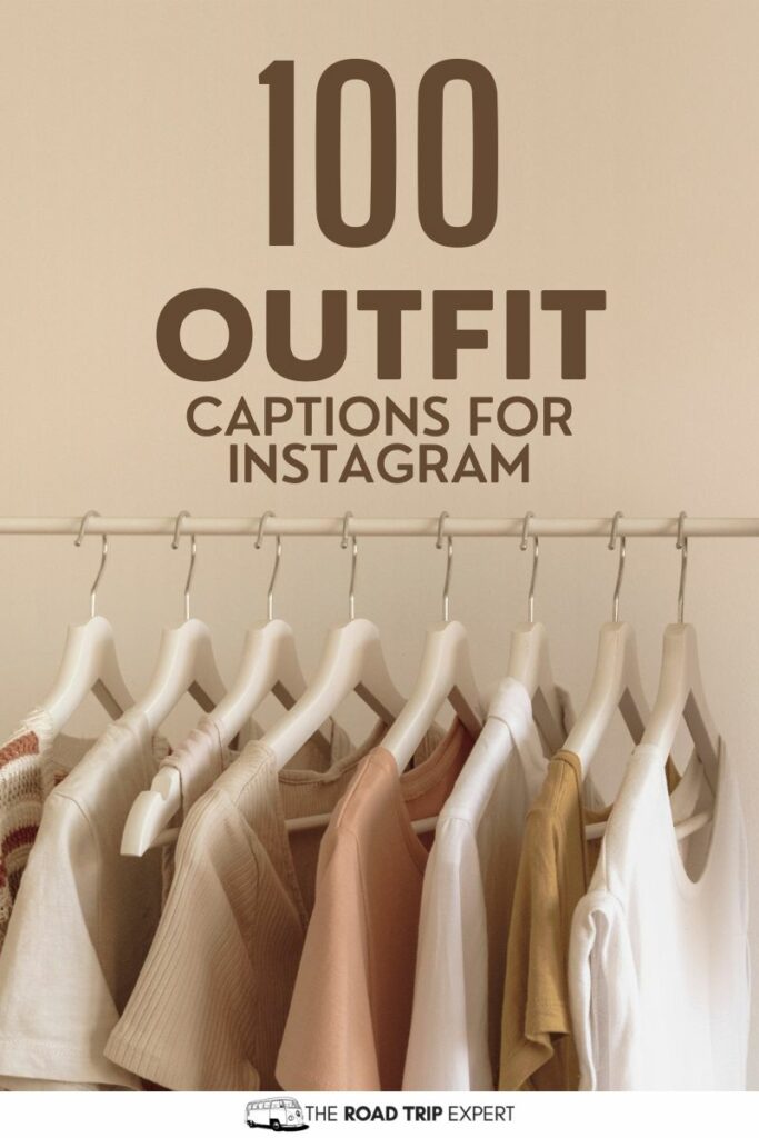 Outfit Captions for Instagram pinterest pin