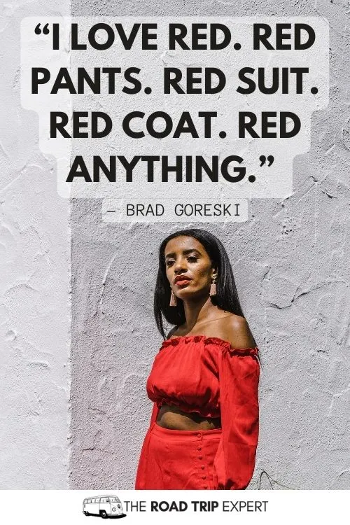Red Dress Quotes