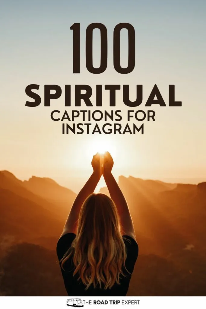 Spiritual Captions for Instagram pinterest pin